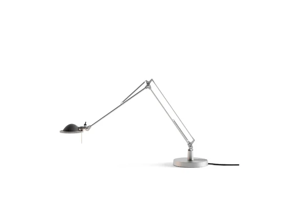 Luceplan - Berenice Lampe de Table 30x30 Métal Noir/Aluminium