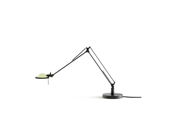 Luceplan - Berenice Lampe de Table 30x30 Verre Sage Green/Noir