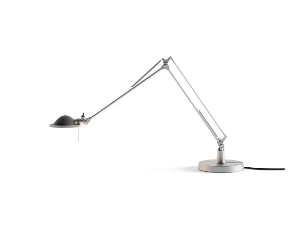 Luceplan - Berenice Lampe de Table 45x45 Métal Noir/Aluminium