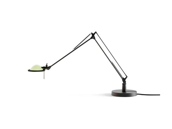 Luceplan - Berenice Lampe de Table 45x45 Verre Sage Green/Noir