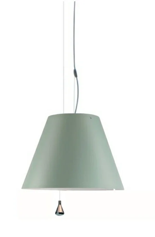Luceplan - Costanza Suspension Haut/Bas Vert d'Eau