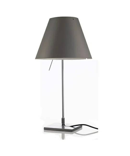 Luceplan - Costanzina Lampe de Table Gris Béton