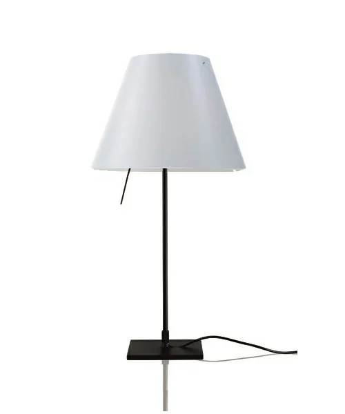 Luceplan - Costanzina Lampe de Table Noir/Blanc