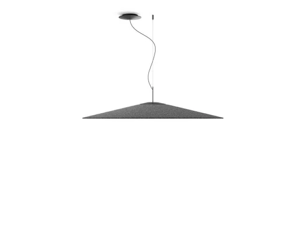 Luceplan - Koinè Acoustic Suspension 3000K Ø110 Anthracite