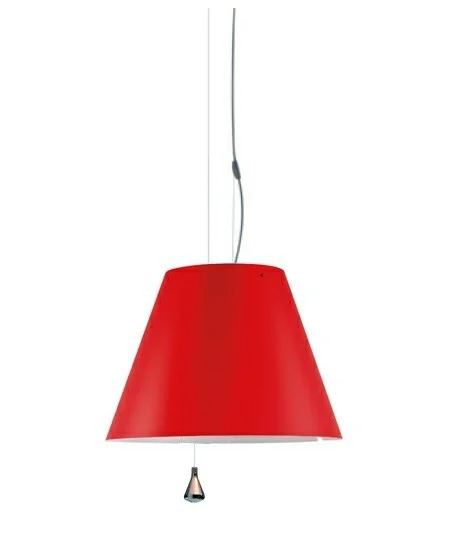 Luceplan - Lady Costanza Suspension Rouge Primaire