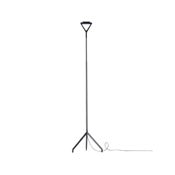 Luceplan Lampadaire Lola D15ND noir, aluminium