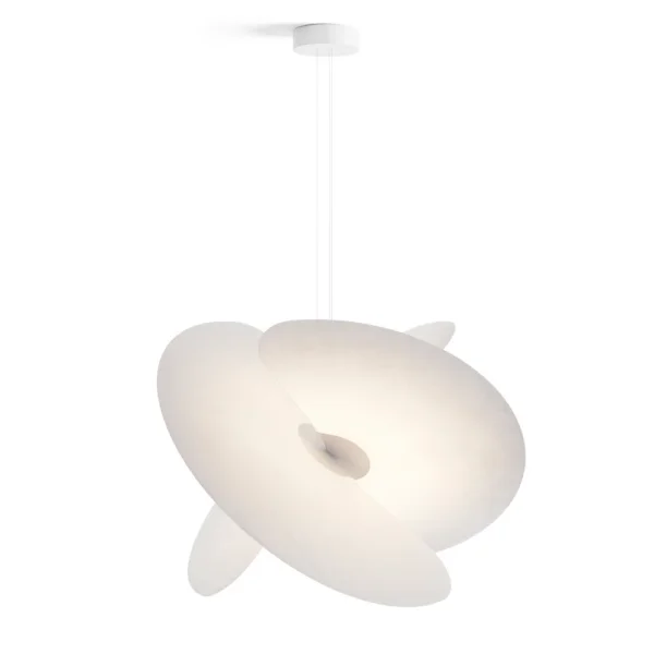 Luceplan - Levante suspension LED blanc Ø 90 cm 54 W