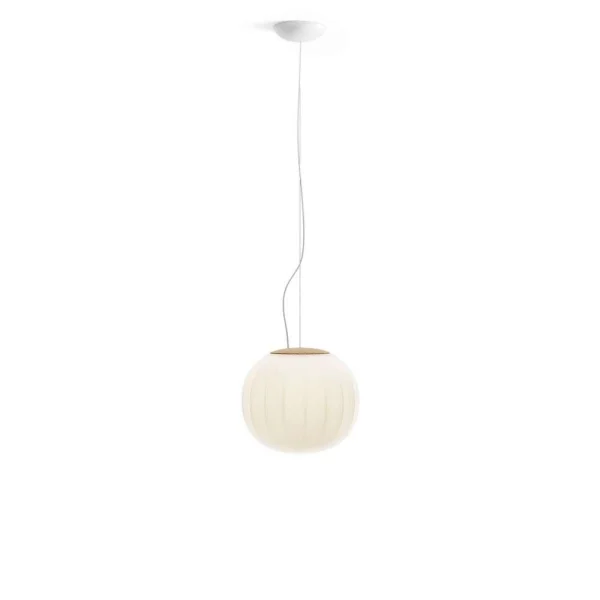 Luceplan - Lita Suspension Ø30 Ash Wood