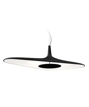 Luceplan - Soleil Noir Plafonnier H18,5 Noir