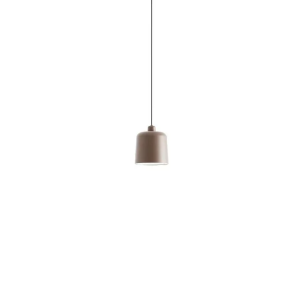 Luceplan - Zile Suspension Ø20 Matt Brick Red