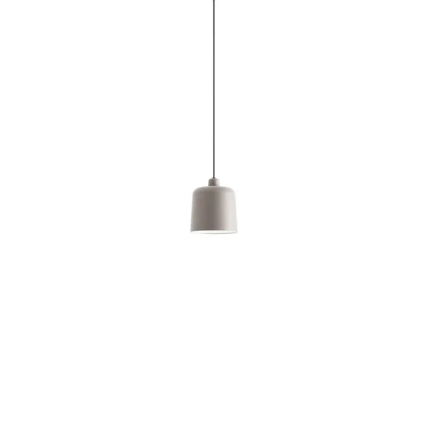 Luceplan - Zile Suspension Ø20 Matt Dove Grey