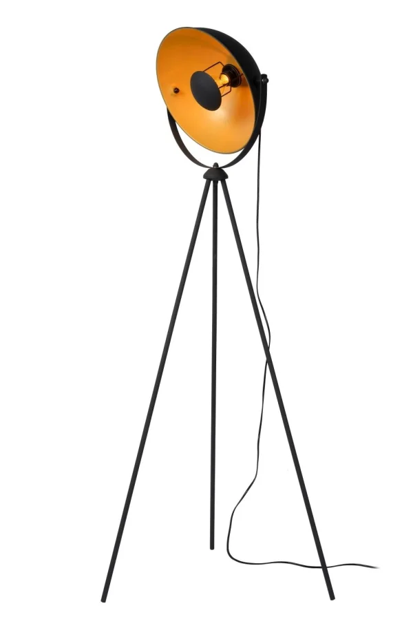 Lucide Alvaro - Lampadaire - Ø 66,5 x 148 cm - noir