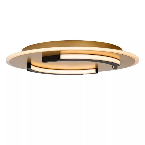 Lucide Andreas - plafonnier - Ø 39,6 x 5,1 cm - 30W LED inclus - or