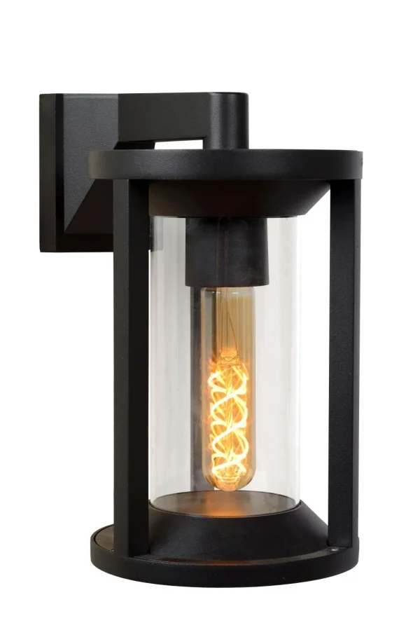 Lucide Cadix - Applique d'extérieur - 16 x 21,5 x27,6 cm - IP65 - noir