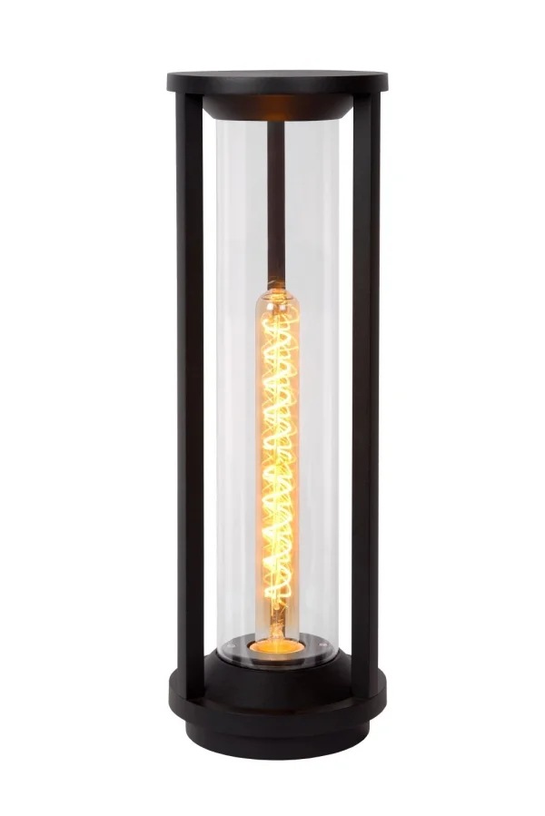 Lucide Cadix - lampe sur pied - Ø 16 x 50 cm - IP65 - noir