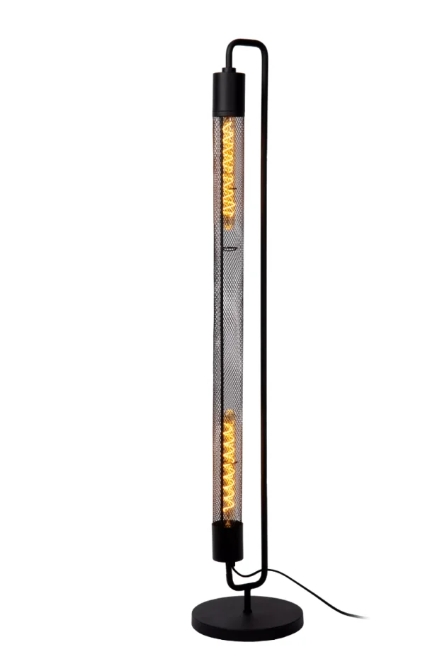 Lucide Calixt - lampadaire - Ø 25 x 130 cm - noir