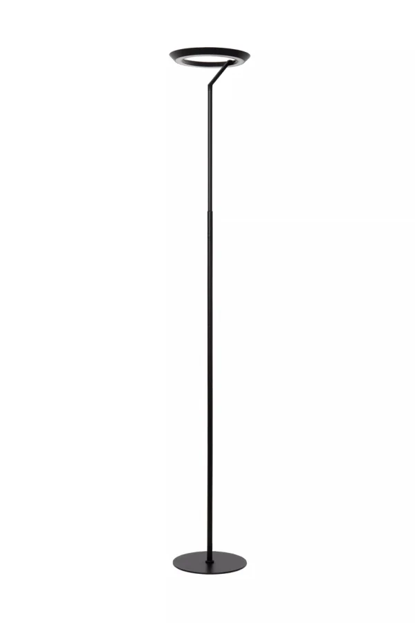 Lucide Celeste - lampadaire - Ø 28 x 174 cm - 21W dimmable LED inclus - noir