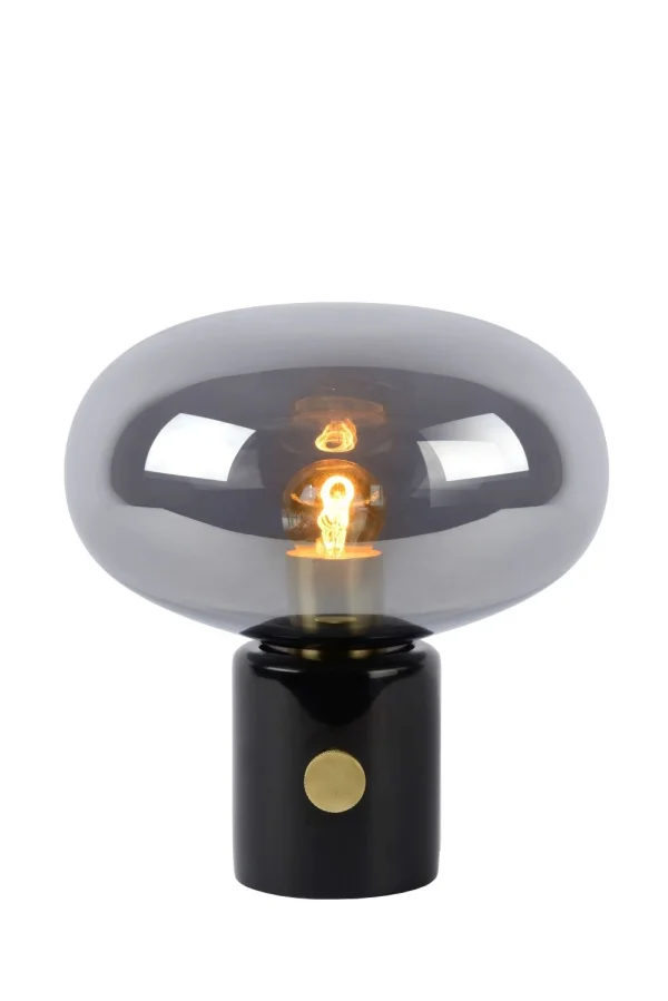 Lucide Charlize - lampe à poser - 24cm - noir