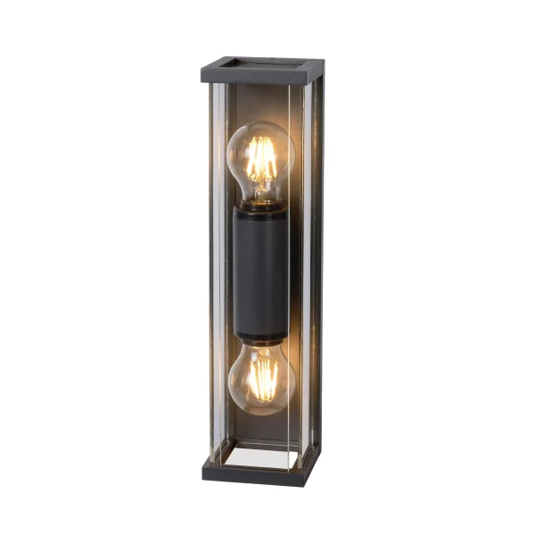Lucide Claire Mini - applique d'extérieur - 11 x 36 x 9 cm - IP54 - anthracite