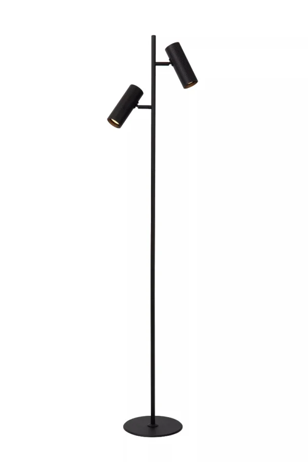 Lucide Clubs - lampadaire - Ø 22 x 140 cm - noir
