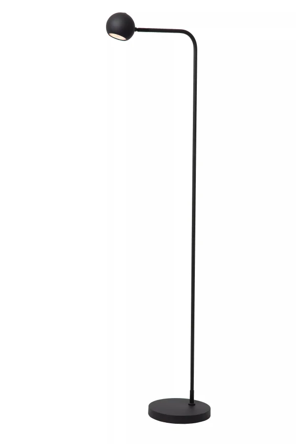Lucide Comet - lampadaire rechargeable - 38,1 x 22 x 138 cm - 3 step dimmer - 3W dimmable LED inclus - noir
