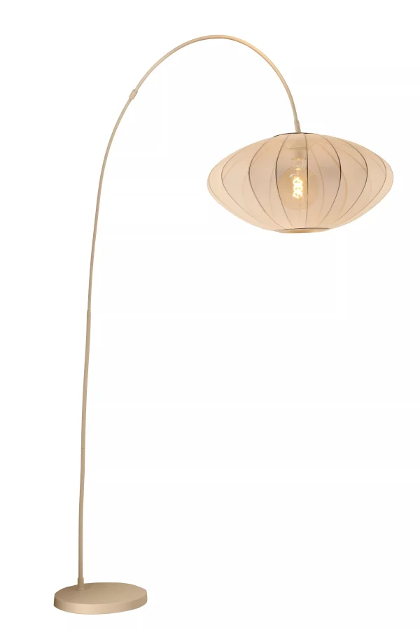 Lucide Corina - lampadaire - 131 x 55 x 192 cm - beige
