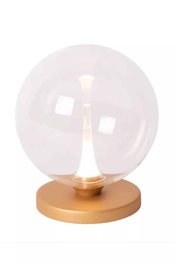 Lucide Gisela - lampe à poser - Ø 16 x 17,5 cm - 4W LED inclus - transparent