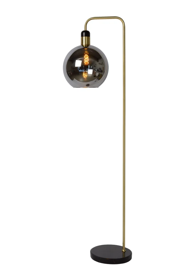 Lucide Julius - lampadaire - Ø 28 x 158 cm - noir