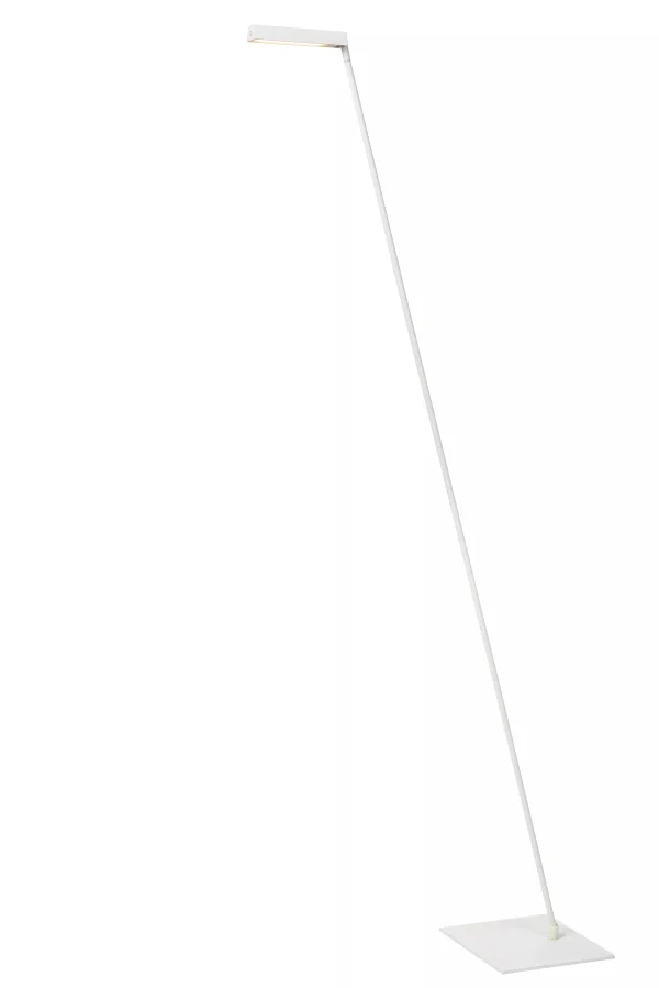 Lucide Lavale - lampadaire - 54,8 x 20 x 137,9 cm - 3W LED avec fonction dimming inclus - blanc