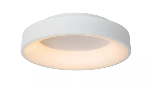 Lucide Mirage - plafonnier - Ø 45 x 11,5 cm - 33W LED dimmable inclus - blanc