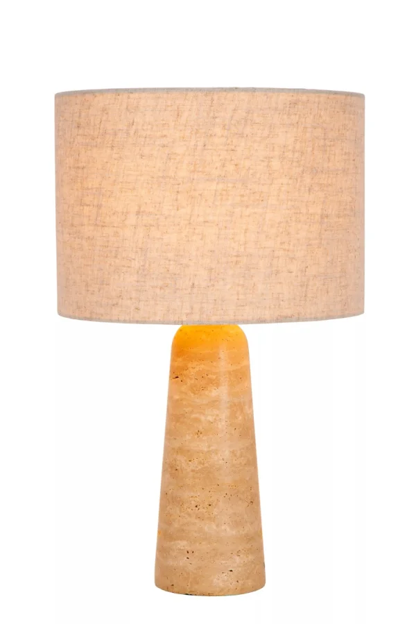 Lucide Nimue - lampe à poser - Ø 30 x 48 cm - taupe