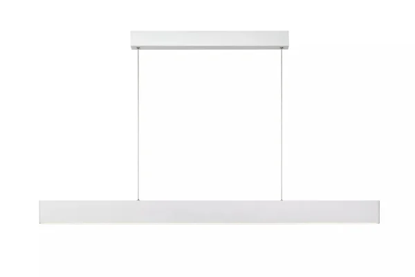 Lucide Raya LED - lampe suspendue - 119 x 4 x 138 cm - 36W LED dimmable inclus - 2700K - blanc