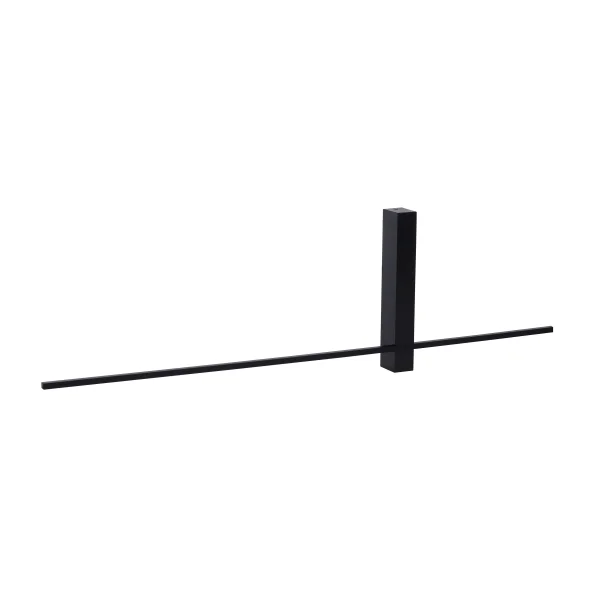 Lucide Segin - applique murale - 60 x 22 x 22 cm - 6W LED inclus - noir