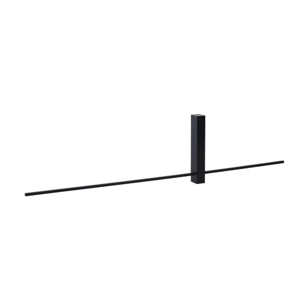 Lucide Segin - applique murale - 90 x 22 x 20 cm - 10W LED inclus - noir