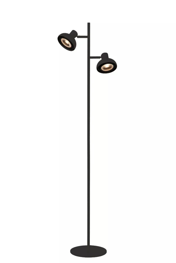 Lucide Sensas - lampadaire - 30 x 22 x 137,9 cm - noir