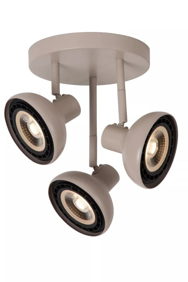 Lucide Sensas - spot en saillie - Ø 25,8 cm x 26,8 cm - beige