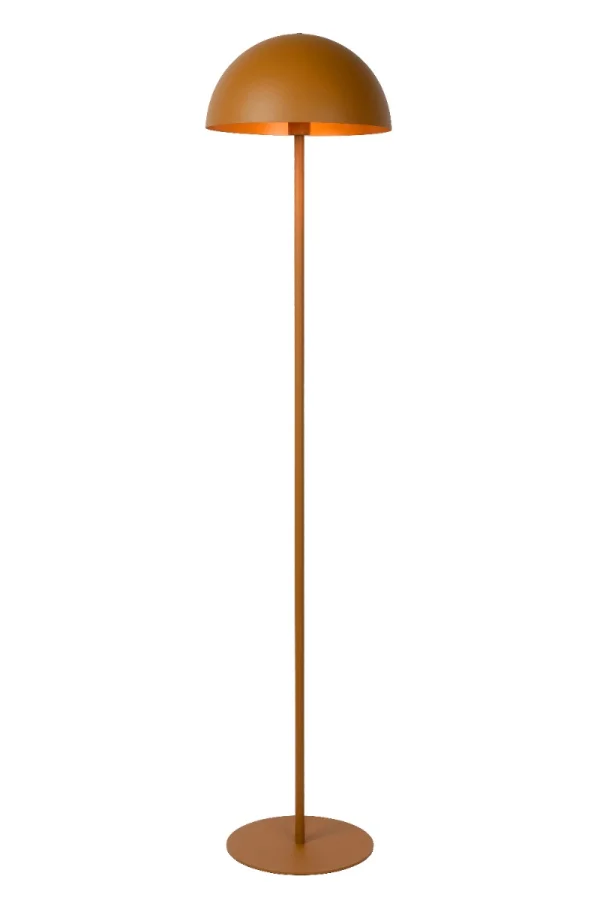 Lucide Siemon - lampadaire - Ø35 x 160 cm - jaune ocre