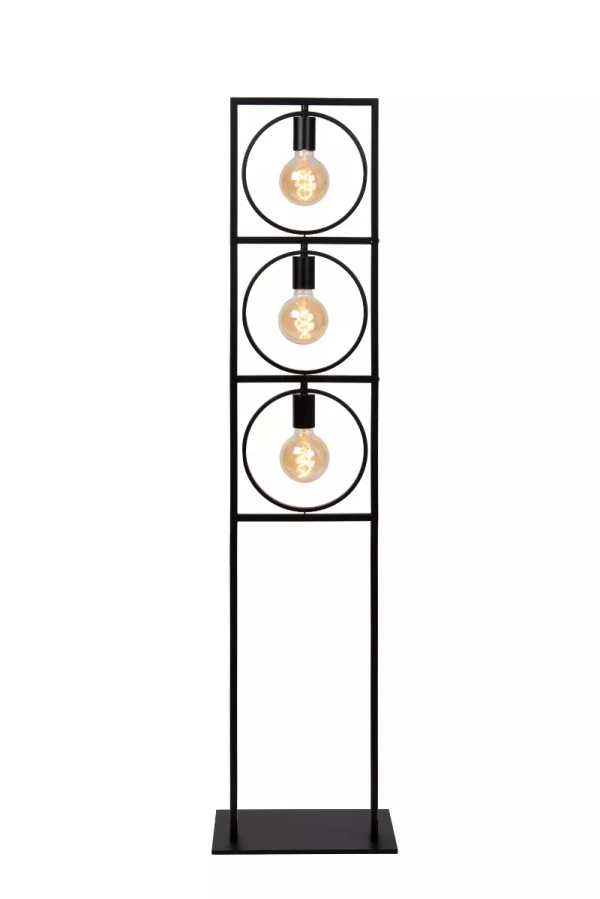 Lucide Suus - lampadaire - 34 x 24 x 145 cm - noir