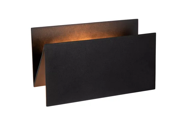 Lucide Swindon - applique murale extérieure - 11,9 x 27 x 15,5 cm - IP54 - noir