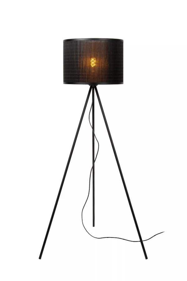 Lucide Tagalog - lampadaire - Ø 55 x 142 cm - noir