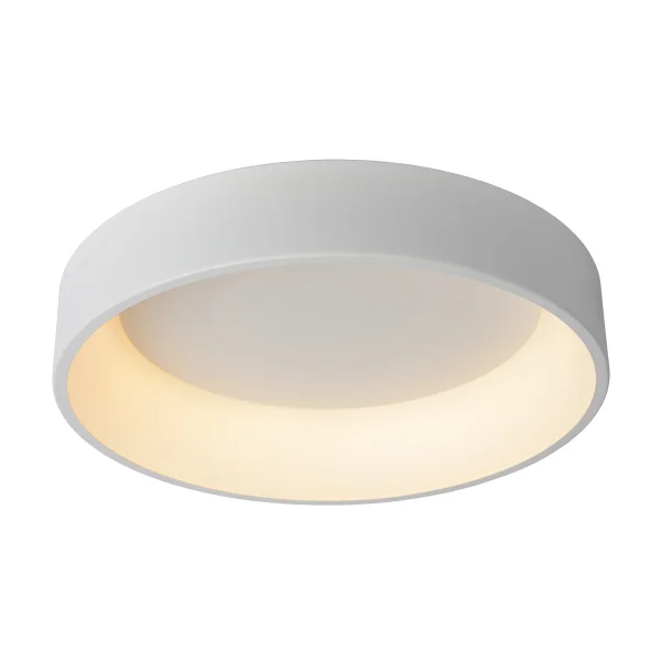 Lucide Talowe - plafonnier - Ø 60 x 13 cm - 42W LED dimmable inclus - blanc