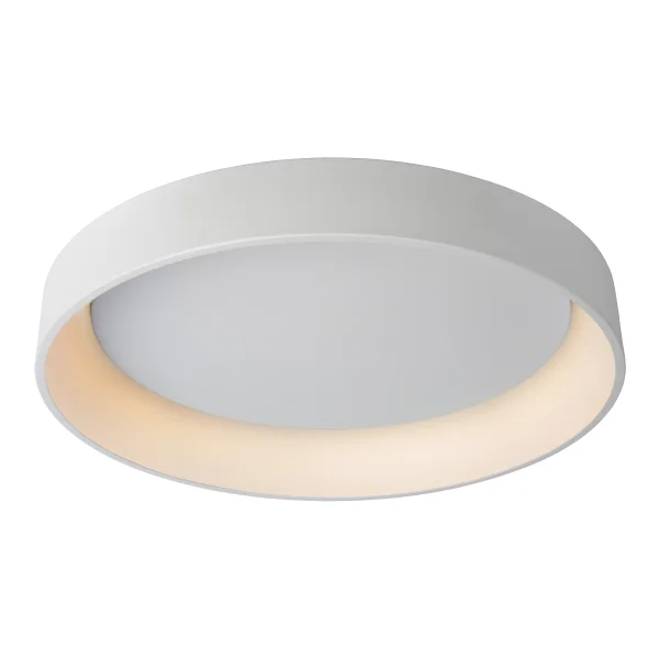Lucide Talowe - plafonnier - Ø 80 x 13 cm - 80W LED dimmable inclus - blanc