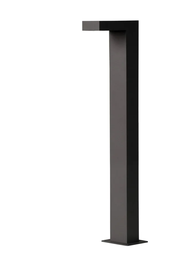 Lucide Texas I - lampe de jardin - 6 x 15 x 60 cm - 6W LED inclus - IP54 - anthracite