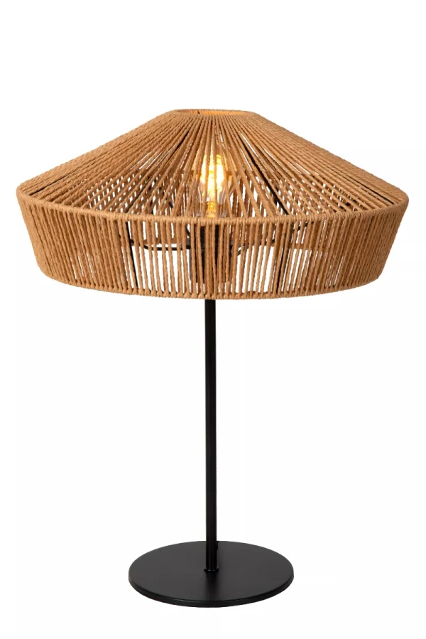 Lucide Yunkai - lampe à poser - Ø 40 x 50 cm - bois