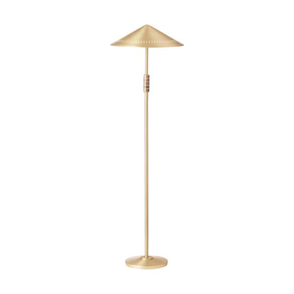 LYFA Lampe sur pied Governor 405 Brass-walnut