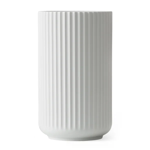 Lyngby Porcelæn Vase Lyngby blanc mate 25 cm