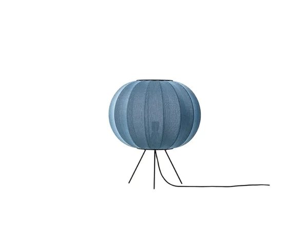 Made By Hand - Knit-Wit 45 Lampadaire Rond Bas Blue Stone