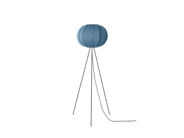 Made By Hand - Knit-Wit 45 Lampadaire Rond Haut Blue Stone