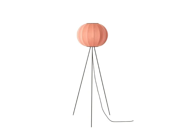 Made By Hand - Knit-Wit 45 Lampadaire Rond Haut Coral