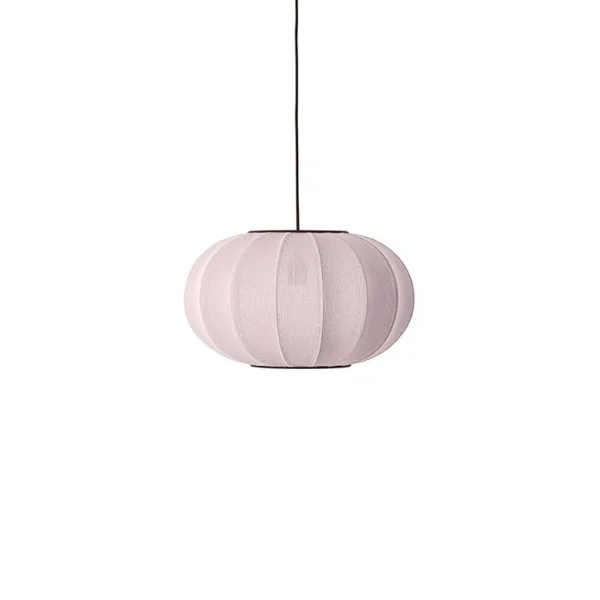 Made By Hand - Knit-Wit 45 Oval Suspension Light Rose Vif
